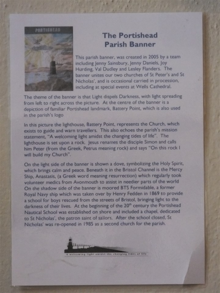 The Portishead Parish Banner - details